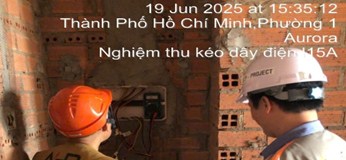 TIẾN ĐỘ DỰ ÁN AURORA RESIDENCES (TUẦN 13/06/2025 -> 19/06/2025)