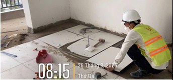 TIẾN ĐỘ DỰ ÁN AURORA RESIDENCES (TUẦN 22/08/2025 -> 28/08/2025)