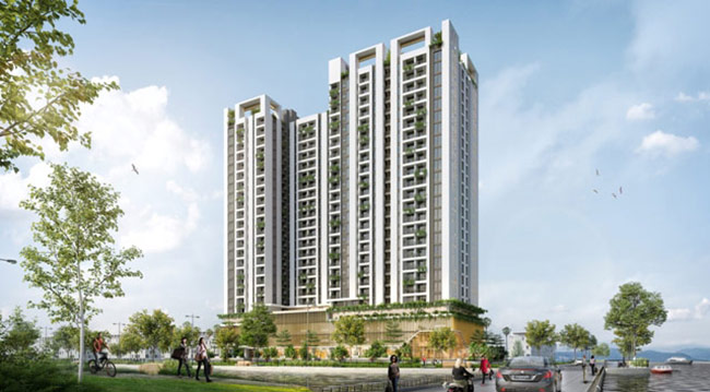 Aurora Residences gồm 445 căn hộ có giá thấp nhất từ 1,1 tỷ đồng/căn
